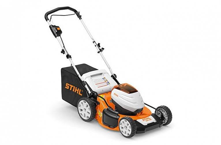 Σημειώστε ότι το Stihl RMA 370 προορίζεται για χρήση σε γκαζόν μικρού ή μεσαίου μεγέθους