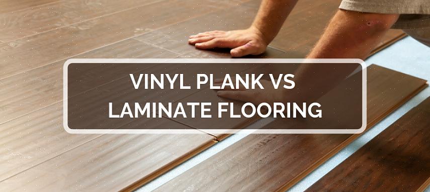 Τα δάπεδα από laminate εγκαθίστανται σχεδόν σαν δάπεδα από μασίφ ξύλο